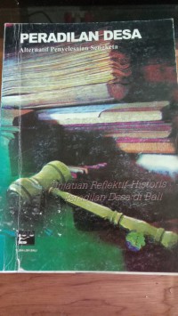 Image of Peradilan Desa Alternatif Penyelesaian Sengketa